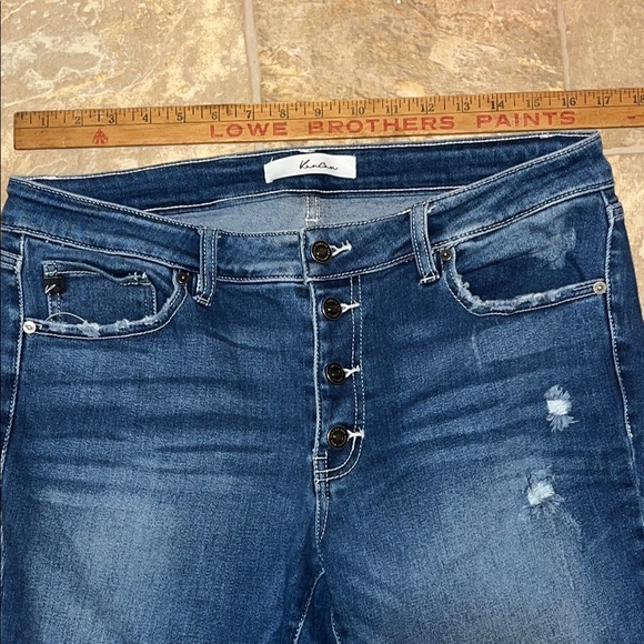 KanCan Dark Blue Ankle Jeans - Picture 13 of 16